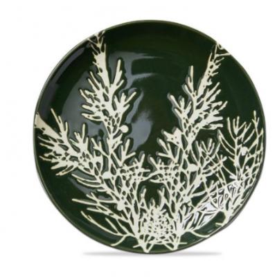 Plate - Juniper Wilde Pine Spruce Green 7"