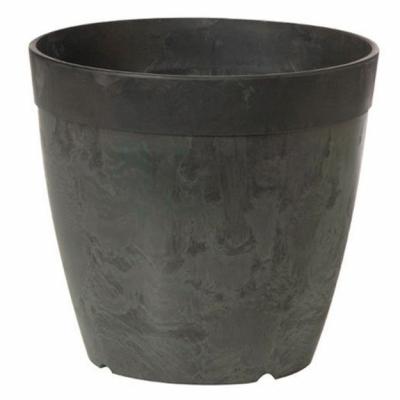 Novelty Round Dolce Pot Black 6"