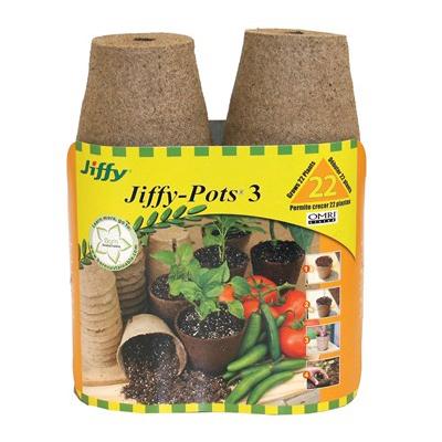 Jiffy Peat Pots 3" 10/pkg