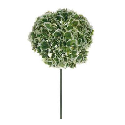 Hydrangea Spray Green / White 22"