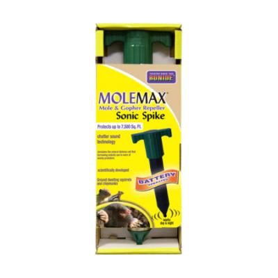 Bonide MoleMax Sonic Spike Repellers - Battery ea