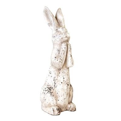 MC Rabbit Praying Antique - White 19.3"