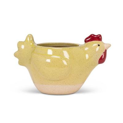 Planter - Chicken Yellow 5"