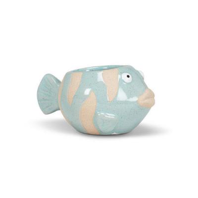 Planter - Fish Blue 2"