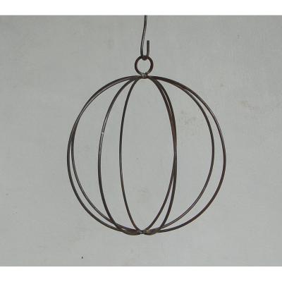 Topiary - Rusty Globe 18" ball