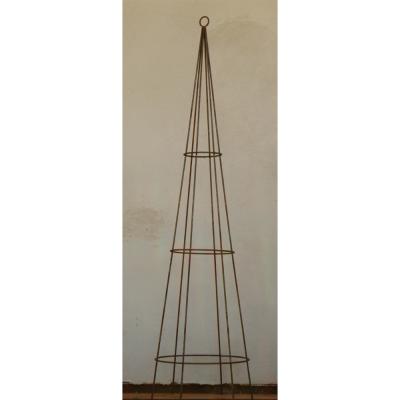 Topiary - Rusty Cone MED 4' 6" x 15"