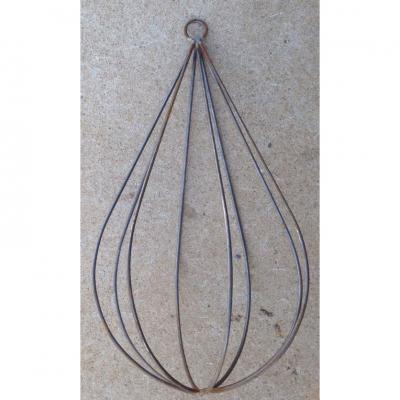 Raindrop - Rusty 36" x 18"