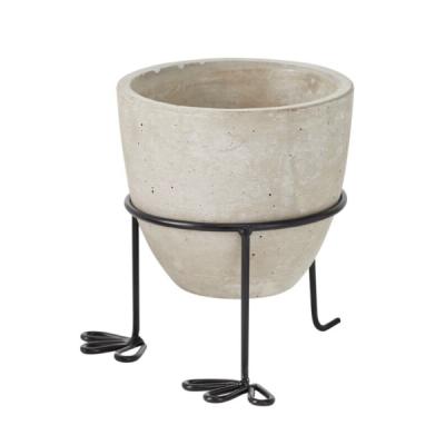 Planter - Lucky Feet Concrete 5" x 4.75"