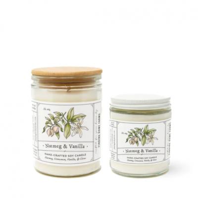 Candle - Soy, Nutmeg & Vanilla Large